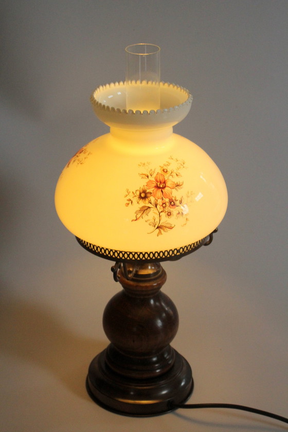 Image 1 of Woonkamer lamp tafellamp landelijke stijl vintage