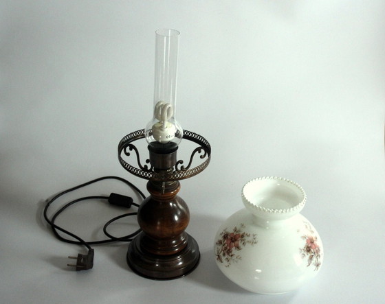 Image 1 of Woonkamer lamp tafellamp landelijke stijl vintage