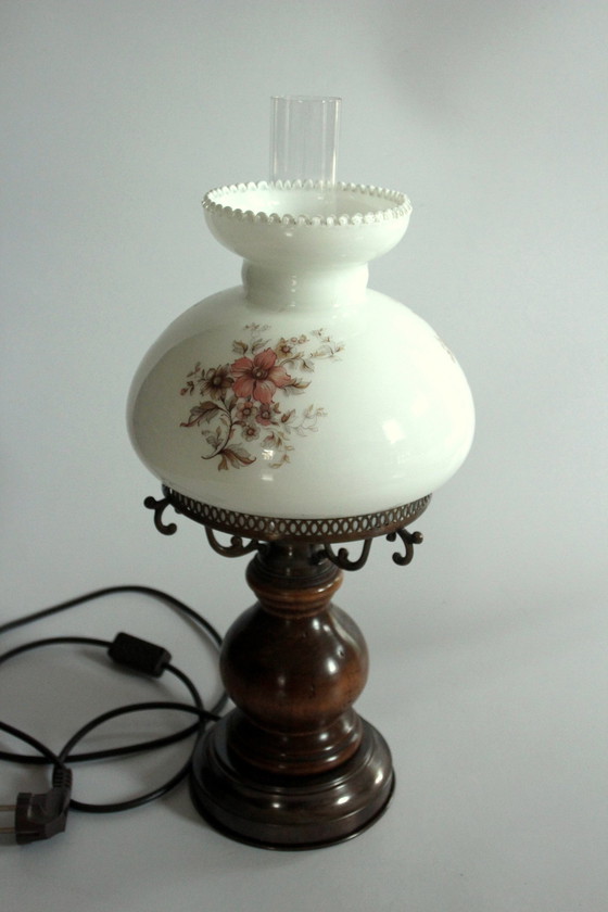 Image 1 of Woonkamer lamp tafellamp landelijke stijl vintage