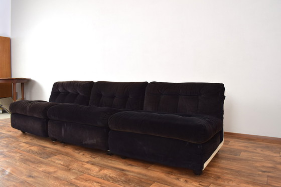 Image 1 of Italiaanse Amanta loungestoelen van Mario Bellini voor C&B Italia, set van 3