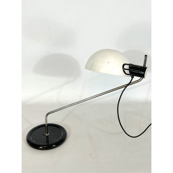 Image 1 of Vintage scharnierende lamp van chroom en kunststof door Harvey Guzzini, 1970