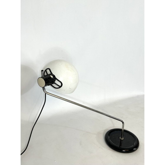 Image 1 of Vintage scharnierende lamp van chroom en kunststof door Harvey Guzzini, 1970
