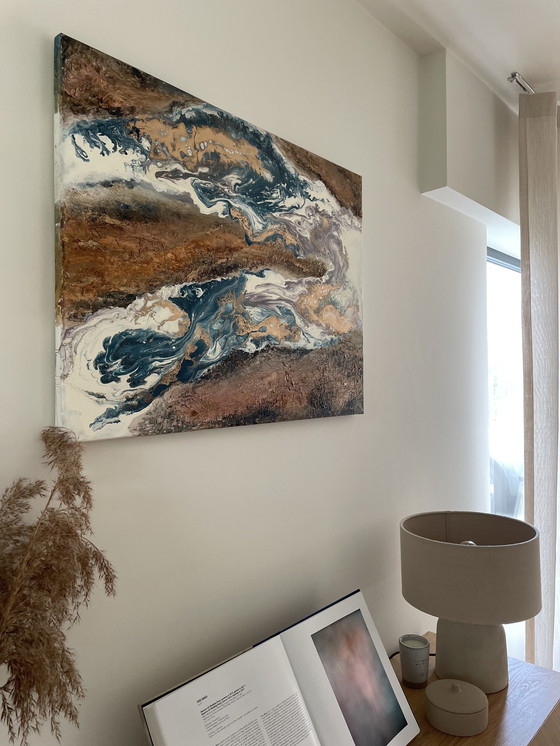 Image 1 of Lotte Collette - Schilderij Op Canvas Met Reliëf