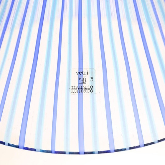 Image 1 of Vloerlamp met glazen voet en diffuser van Carlo Bartoli voor Antonangeli, 1980