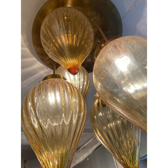 Image 1 of Vintage kroonluchter in Murano glas Venini