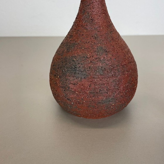 Image 1 of Paar vintage Studio Pottery sculpturale objecten van Gerhard Liebenthron, Duitsland 1970