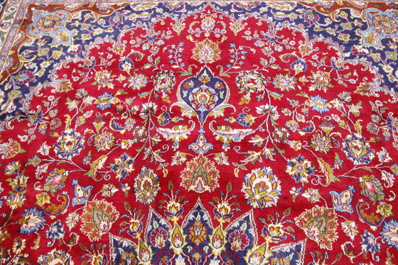 Image 1 of Origineel handgeknoopt Perzisch Tapijt Tabriz 391 X 275 Cm Zeer Top Staat Fijn