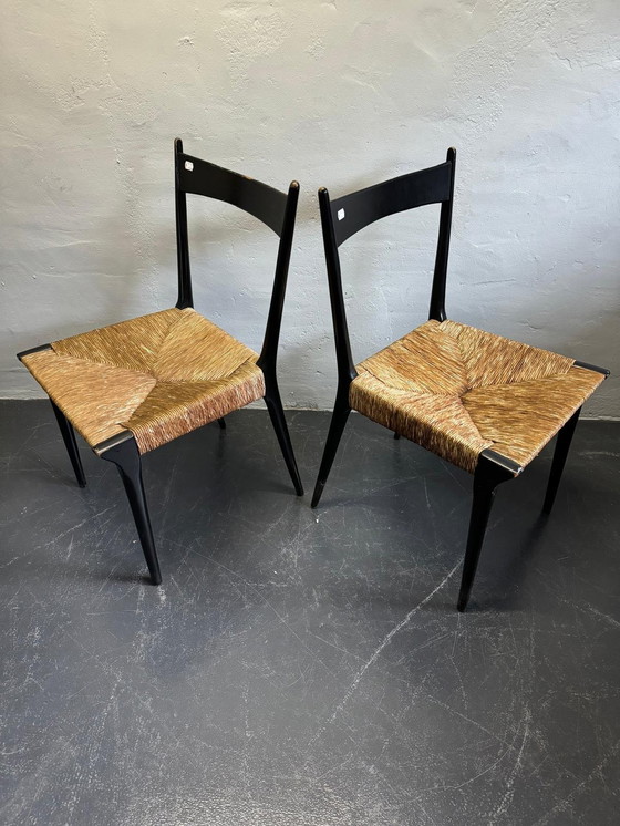 Image 1 of Set van twee S11 stoelen gemaakt door Alferd Hendrickx