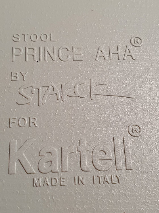 Image 1 of Kartell Prince AHA Krukjes Philippe Starck kruk