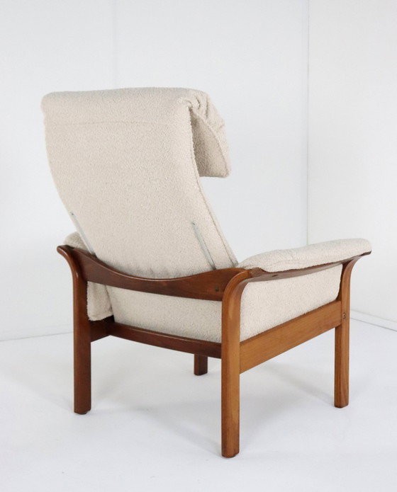 Image 1 of G-Möbel Relax Fauteuil Stoel 'Stockholm' New Upholstery Vintage