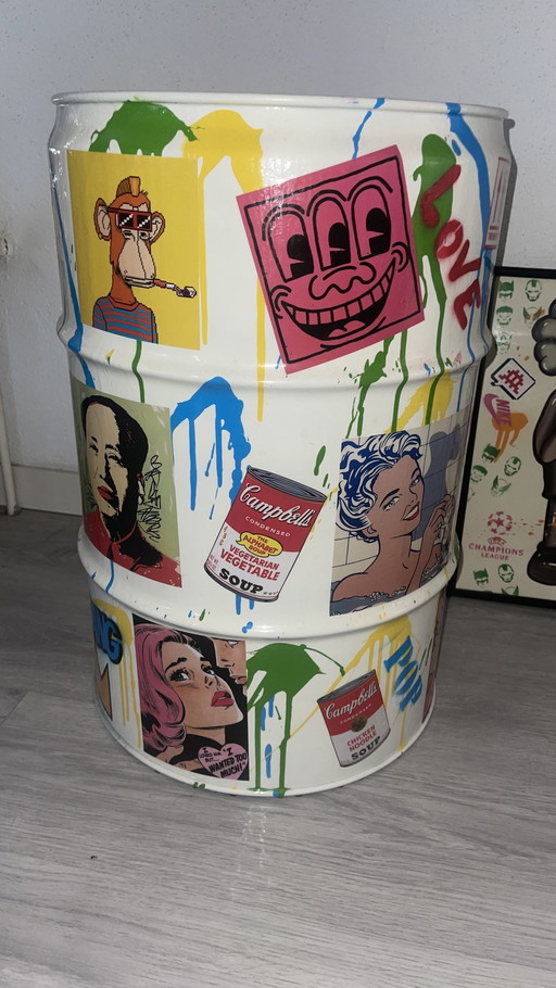 Popular Opinion, Barrel. Pop Art