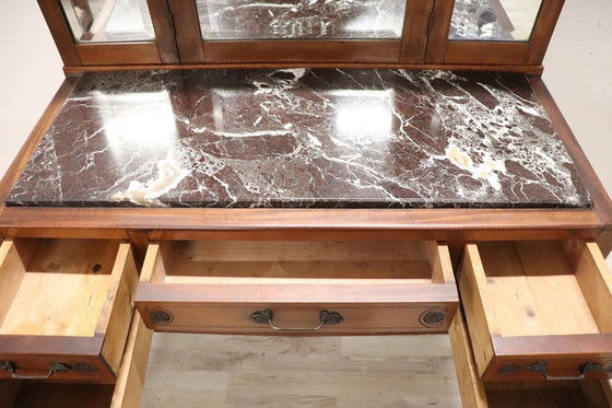 Image 1 of Toilettafel met fauteuil, vroeg 20e eeuw