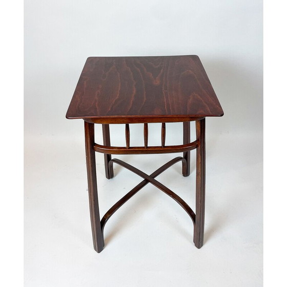 Image 1 of Vintage tafel op voet door Jacob en Josef Kohn voor Gustav Siegel