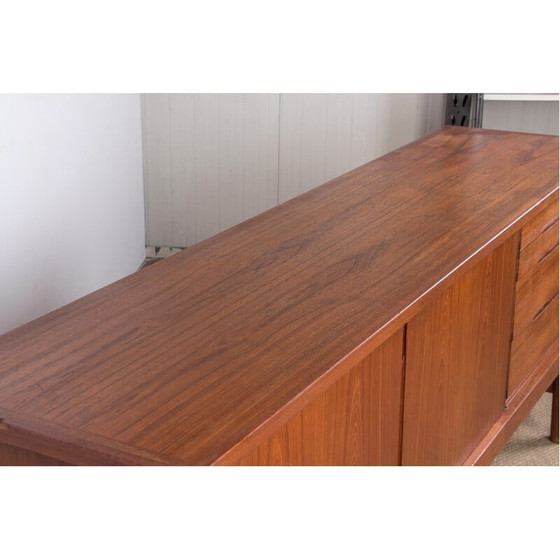 Image 1 of Vintage teakhouten dressoir van Henning Kjaernulf voor Vejle Stole, Denemarken 1960