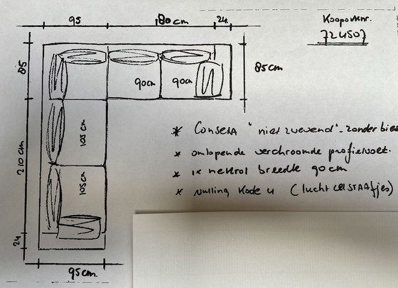 Image 1 of Cor Conseta Corner Sofa