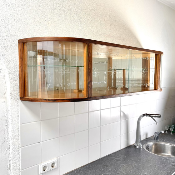 Image 1 of Hangende Vitrinekast In Art Deco Stijl