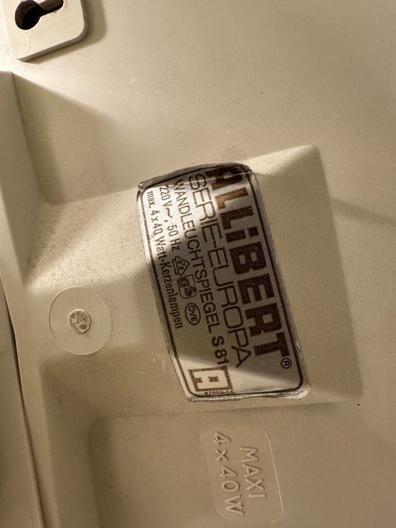 Image 1 of Allibert Ovale Kunststof Spiegel