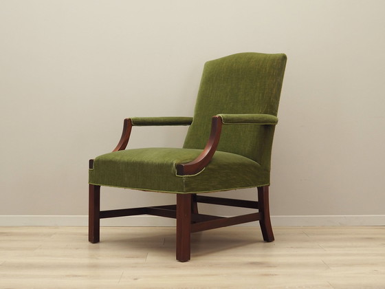 Image 1 of Mahoniehouten fauteuil, Deens ontwerp, 1970S, Productie: Denemarken