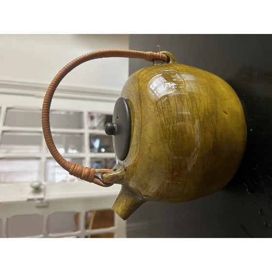 Image 1 of Vintage theepot van Jean Varoqueaux voor Poterie Périgourdine, 1960
