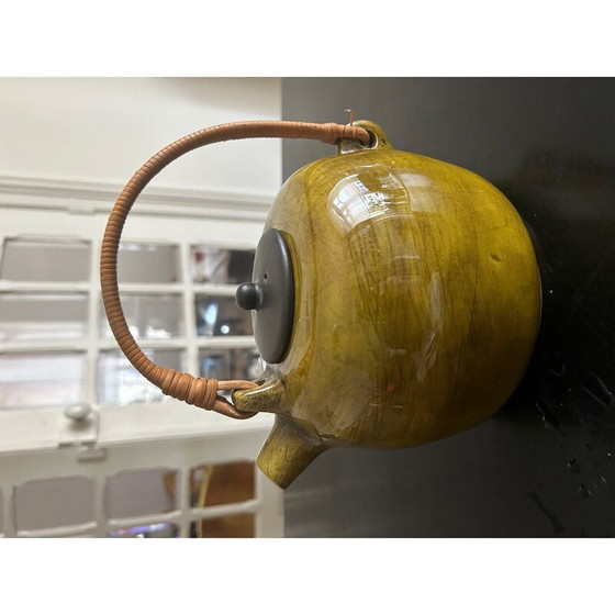 Image 1 of Vintage theepot van Jean Varoqueaux voor Poterie Périgourdine, 1960