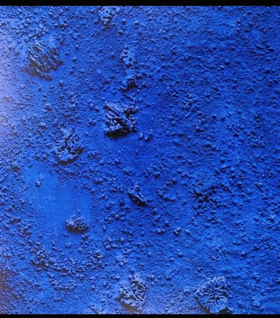 Image 1 of Yves Klein: “Relief Eponge Bleu: Re19, 1958”.