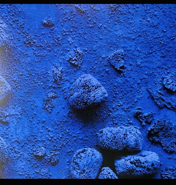 Image 1 of Yves Klein: “Relief Eponge Bleu: Re19, 1958”.