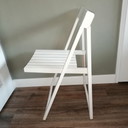 Design klapstoel wit Aldo Jacober voor Alberto Bazzani