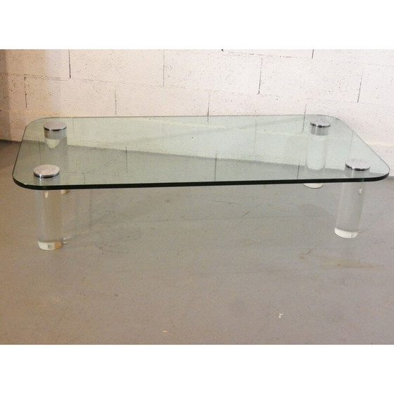 Image 1 of Vintage marcuso salontafel door Marco Zanuso voor Zanotta, 1970