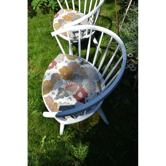 Image 1 of Paar vintage Model Arka fauteuils van Yngve Ekström voor Stolab 1950