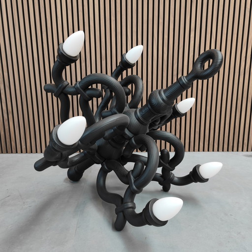 Qeebo fallen chandelier floorlamp