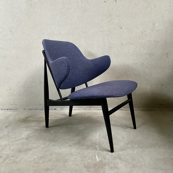 Image 1 of Shell Fauteuil LB Kofod Larsen voor Christensen & Larsen, Denmark 1950