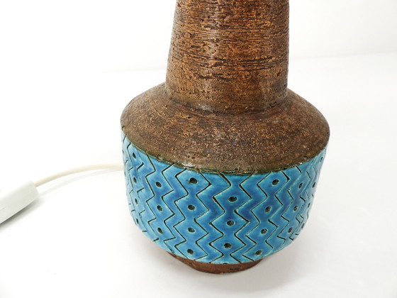 Image 1 of Asea Scandinavische Keramische Lamp Aldo Londi 1960