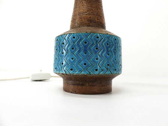 Image 1 of Asea Scandinavische Keramische Lamp Aldo Londi 1960