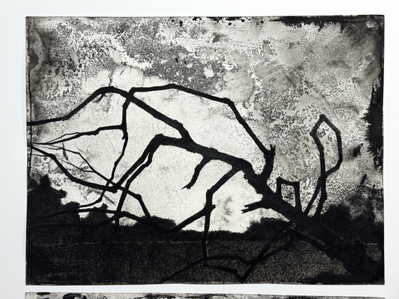 Image 1 of Een kasteel en takken (tweeluik) - Eugene Eechaut (1928-2019)