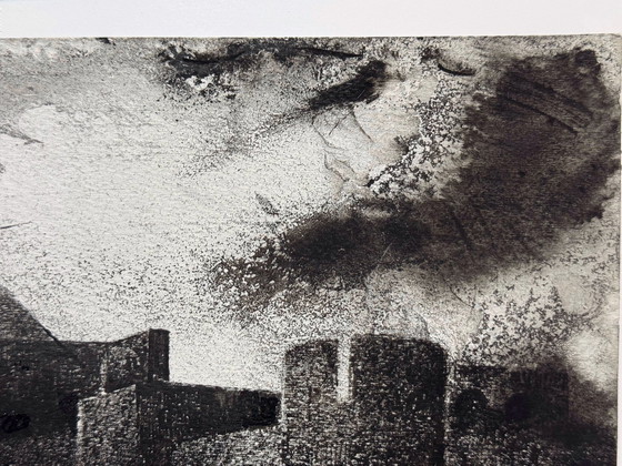 Image 1 of Een kasteel en takken (tweeluik) - Eugene Eechaut (1928-2019)