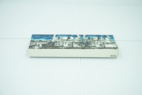 Image 1 of Vintage doos van Piero Fornasetti, jaren 1950