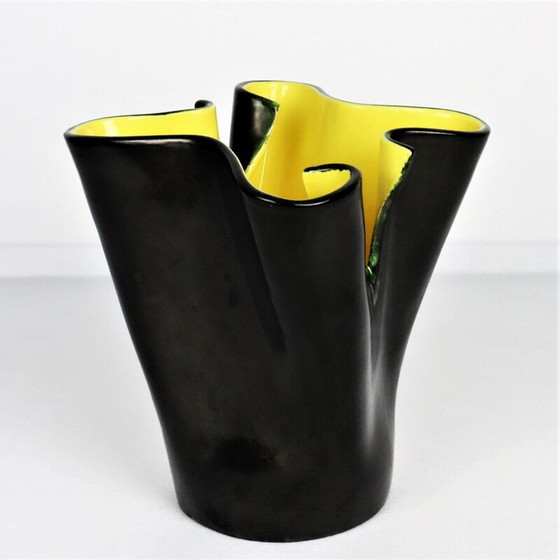 Image 1 of Vintage zakdoekvaas van Vallauris, 1950