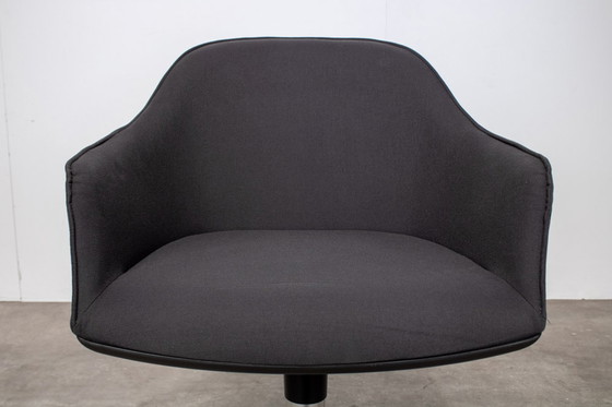 Image 1 of 2x Vitra Softshell stoel - Antraciet