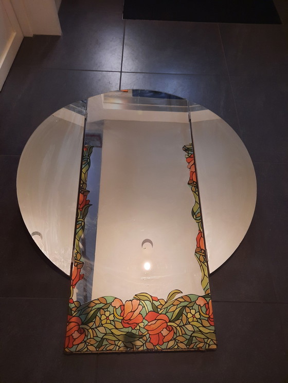 Image 1 of Vintage 3luik spiegel