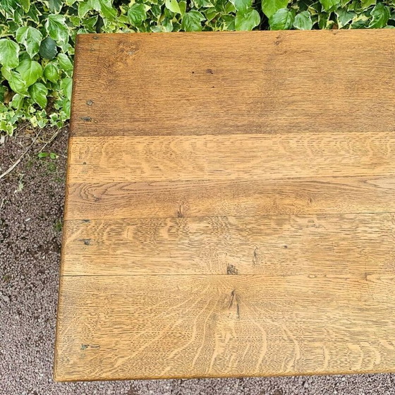 Image 1 of Vintage houten ladekast met 3 laden