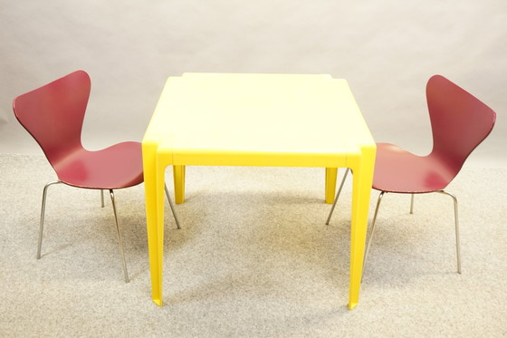 Image 1 of Mid Century 3107 stoelen van Arne Jacobsen voor Fritz Hansen, set van 4