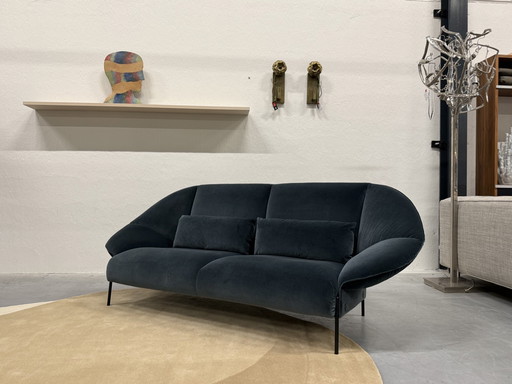 Ligne Roset Paipaï Bank 3 Zits Velour Stof 225