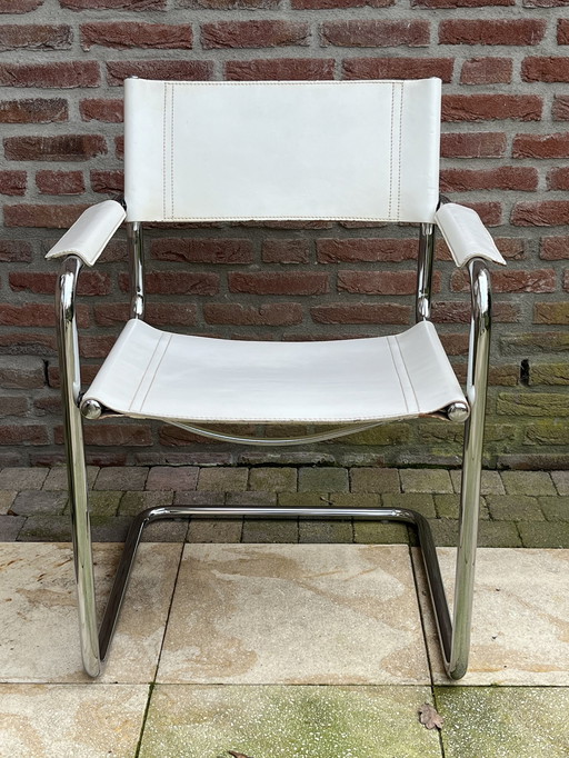 Vintage Matteo Grassi Design Buisframe Fauteuil 