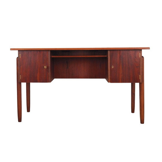 Image 1 of Vintage teakhouten bureau, Denemarken 1960