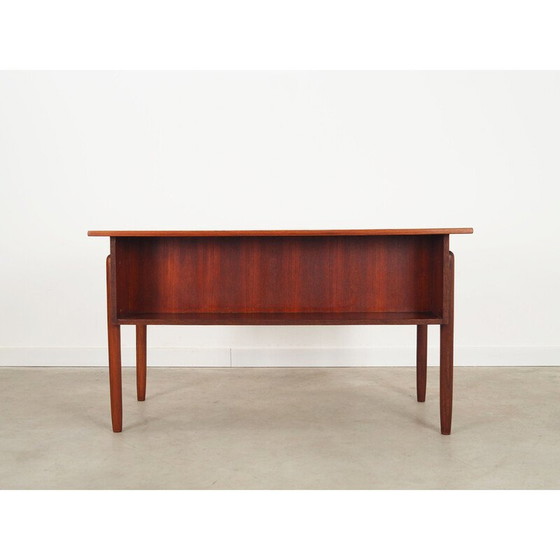 Image 1 of Vintage teakhouten bureau, Denemarken 1960