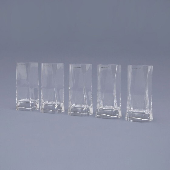 Image 1 of Set van 5 vintage glazen van Cini Boeri voor Arnolfo di Cambio, jaren 1970