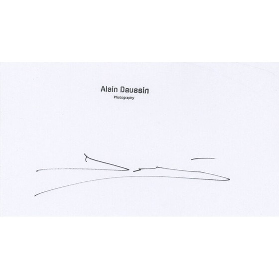 Image 1 of Vintage litho van het bed door Alain Daussin, 1990