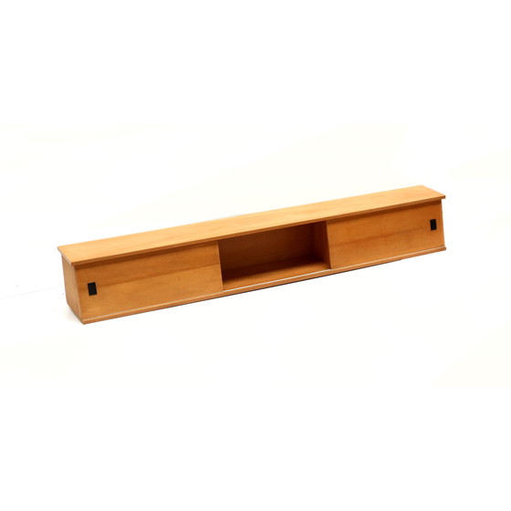 Image 1 of Vintage hangend dressoir / lowboard gemaakt in de jaren ’70