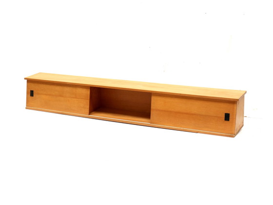 Image 1 of Vintage hangend dressoir / lowboard gemaakt in de jaren ’70