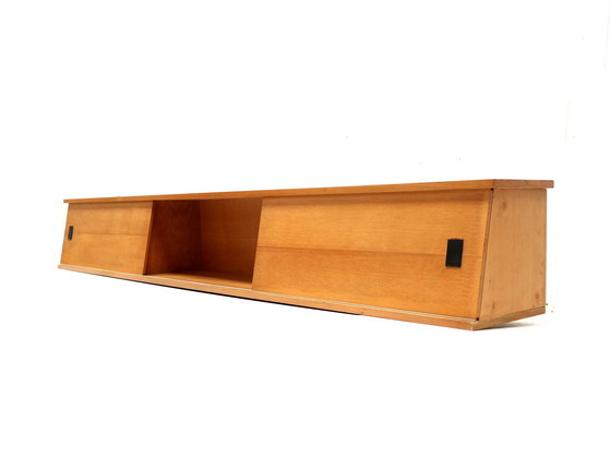 Image 1 of Vintage hangend dressoir / lowboard gemaakt in de jaren ’70